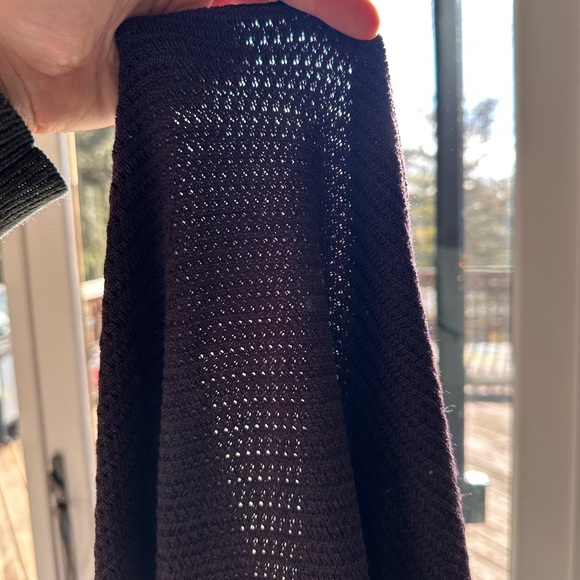 Eileen Fisher Silk Cascading Drape Front Cardigan 2x - Picture 11 of 11